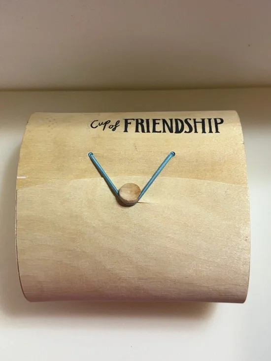 Creative Co-Op Speckled Gray Mug with Brown Base - Picture 7 of 10